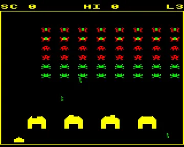 Invaders (1982)(IJK)[INVADER] screen shot game playing